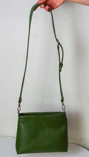 Green Solstice | Cactus Leather Crossbody & Shoulder Bag