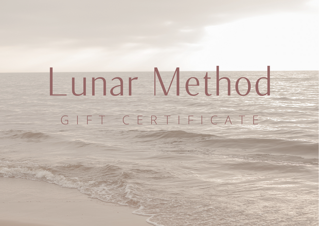 Lunar Method Gift Certificate
